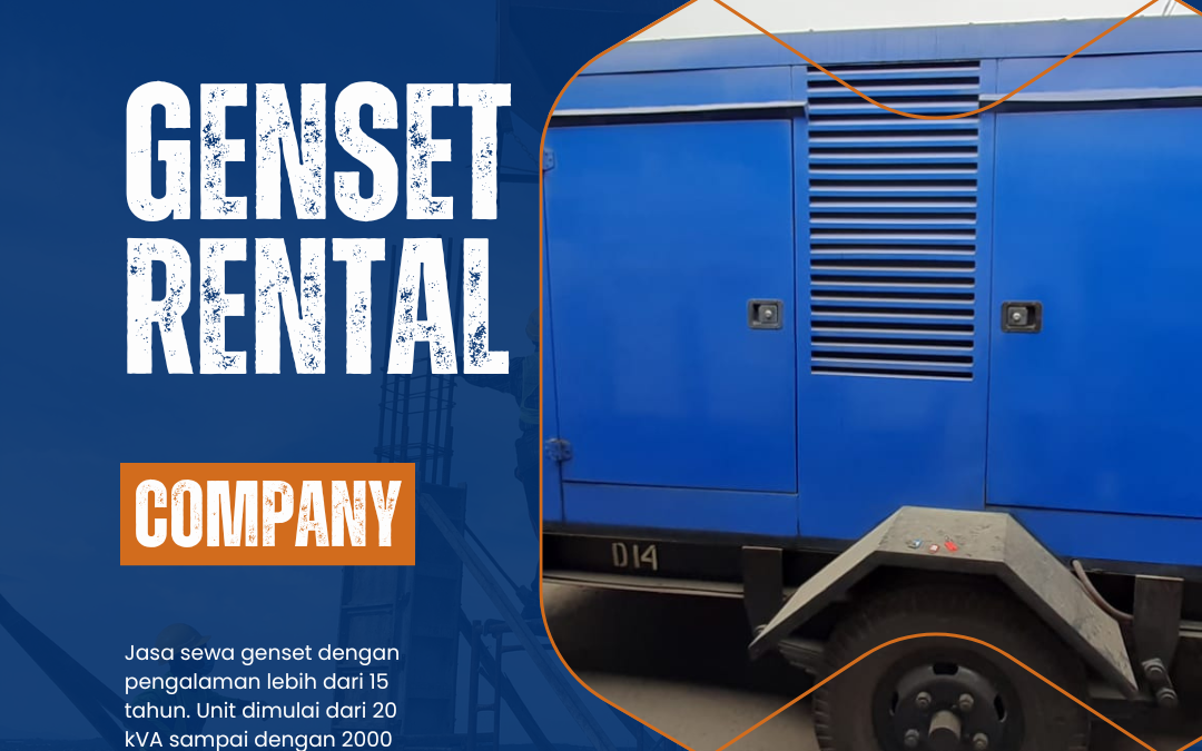 sewa genset harian depok