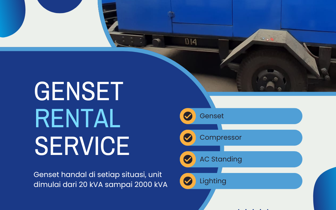 sewa genset harian depok