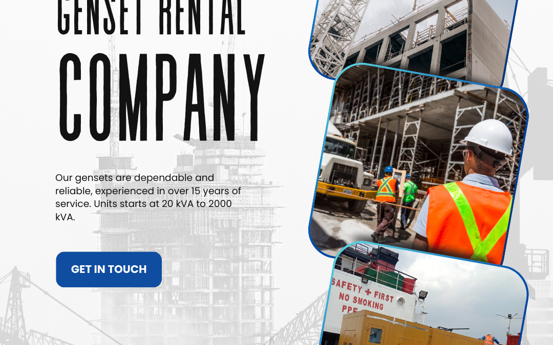 rental genset pabrik Karawang