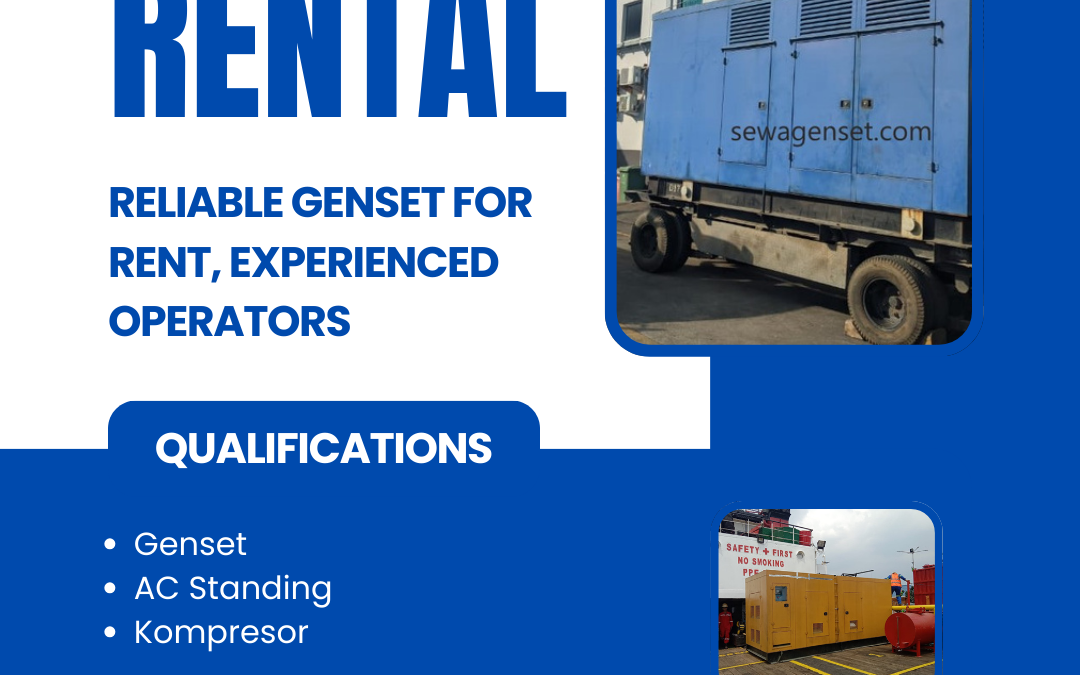 sewa genset bulanan jakarta