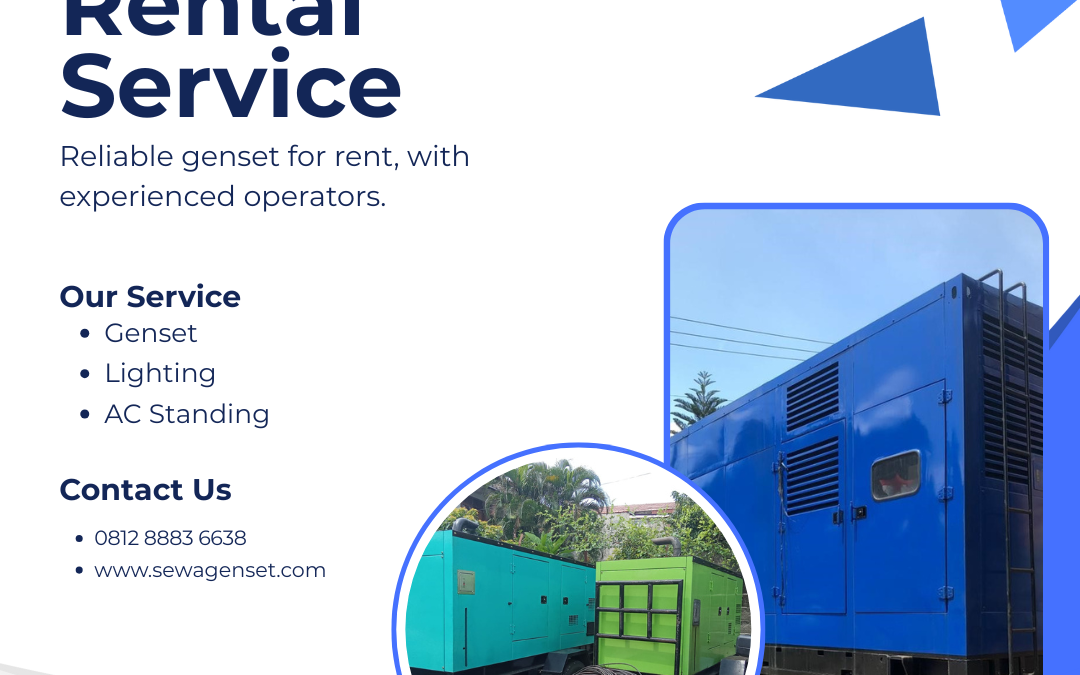 sewa genset bulanan bekasi