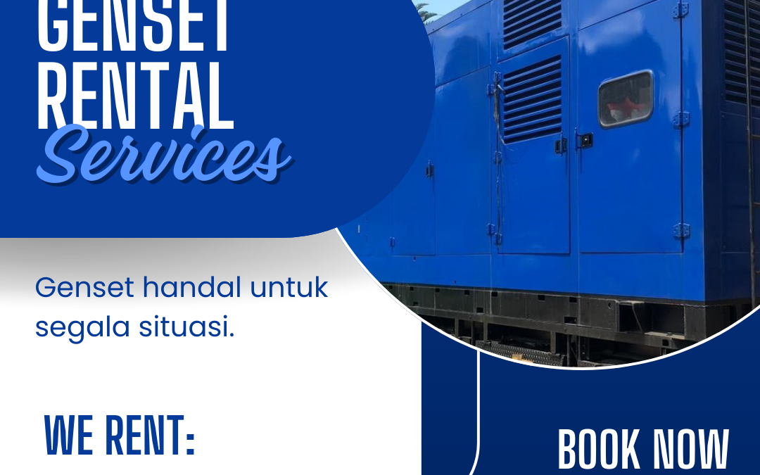 rental genset mingguan tangerang
