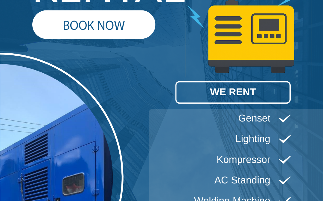sewa genset bulanan cikarang