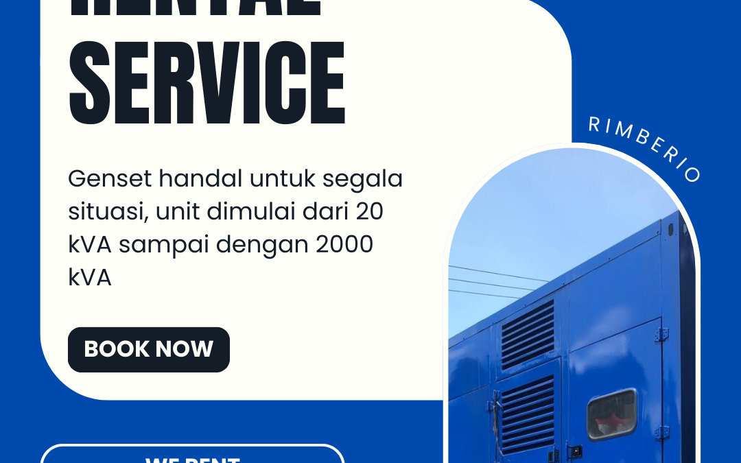 sewa genset bulanan tangerang