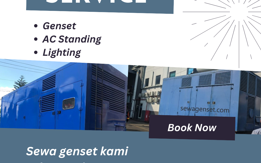 rental genset mingguan bekasi