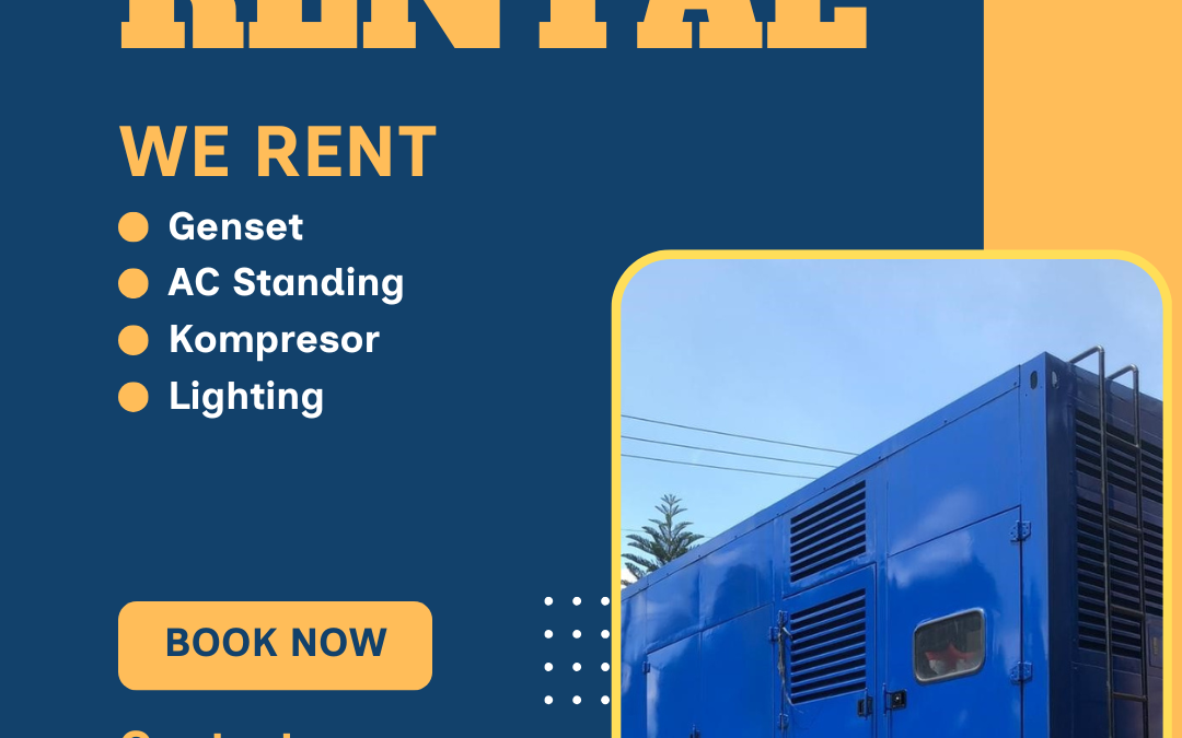 rental genset mingguan sukabumi