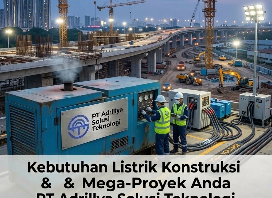 sewa genset bulanan bandung