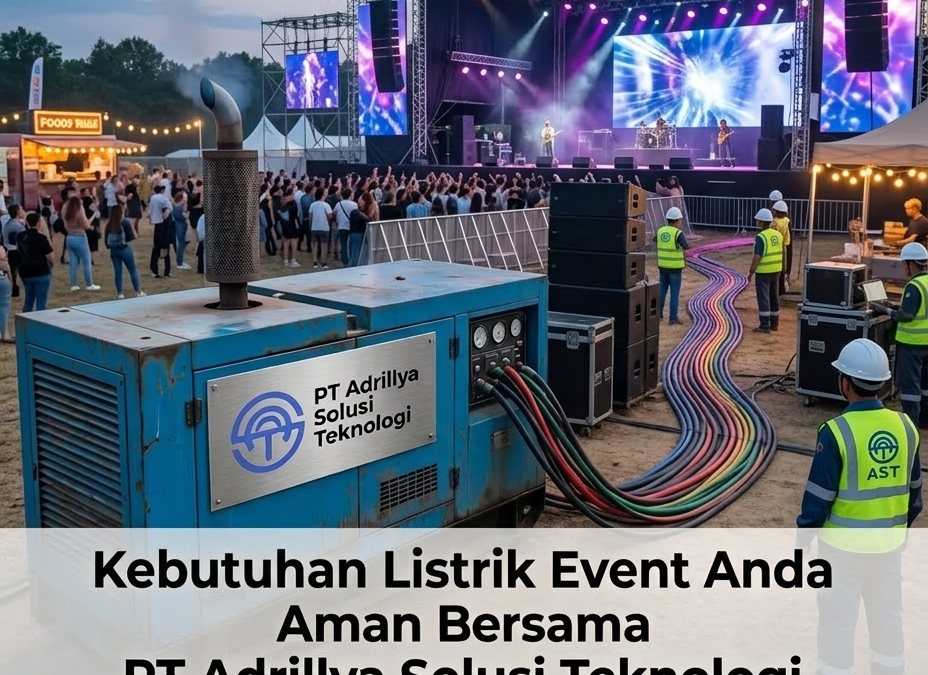 sewa genset bulanan lampung