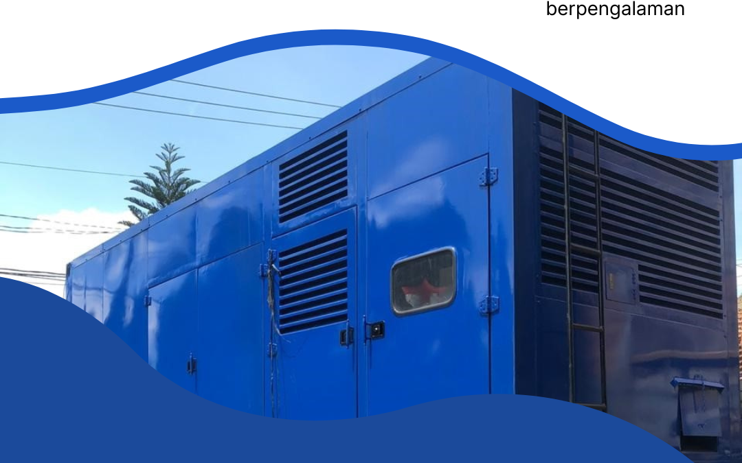 sewa genset mingguan bekasi