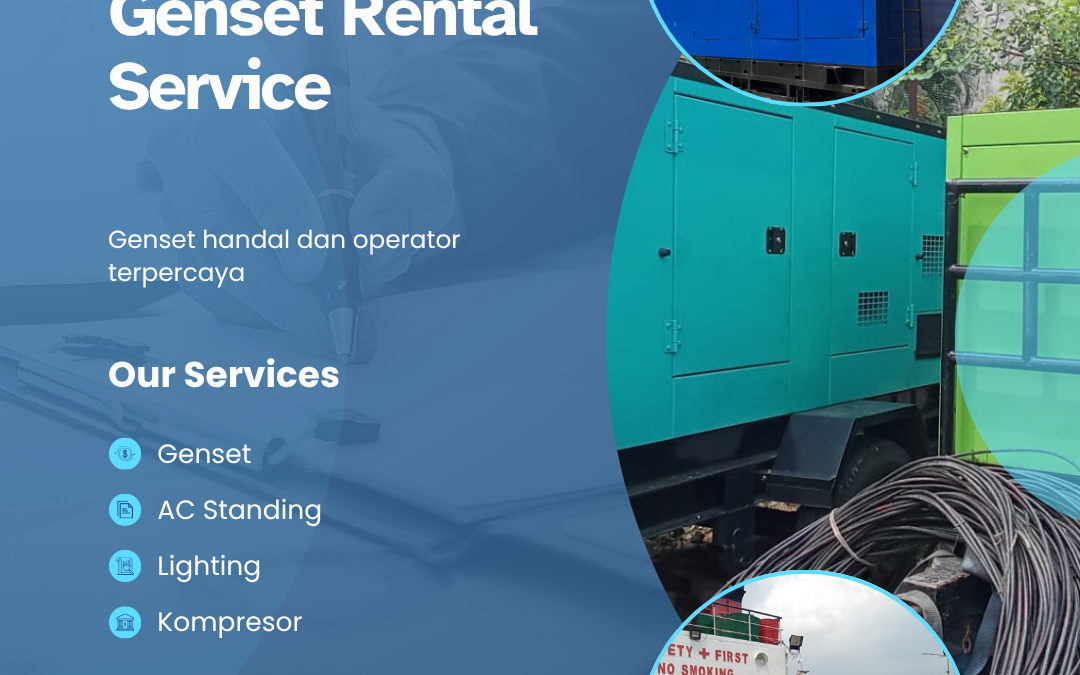 rental genset bulanan depok