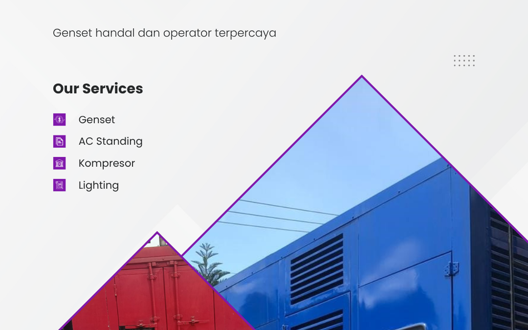 rental genset bulanan bogor
