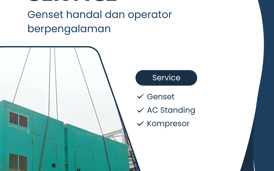sewa genset mingguan bogor