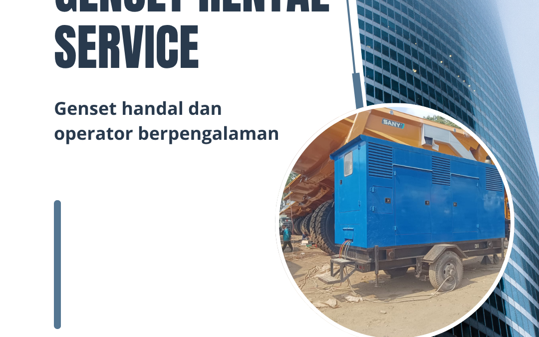 sewa genset mingguan karawang