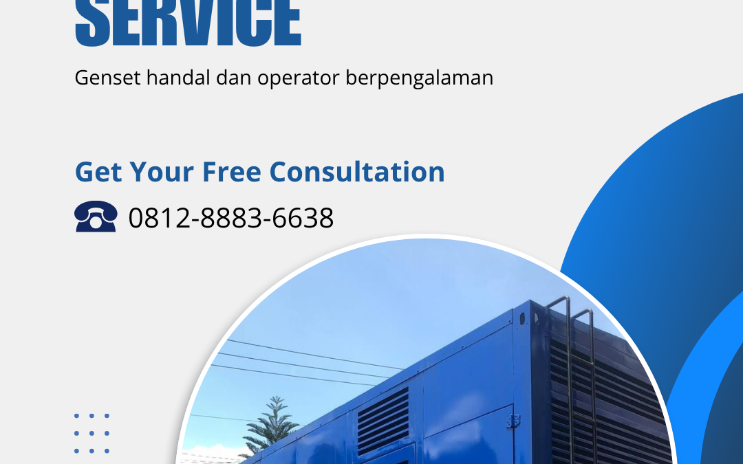 rental genset harian bekasi