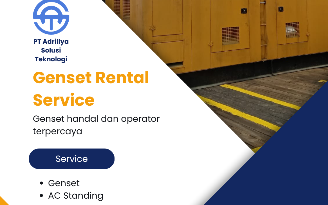 sewa genset mingguan tangerang