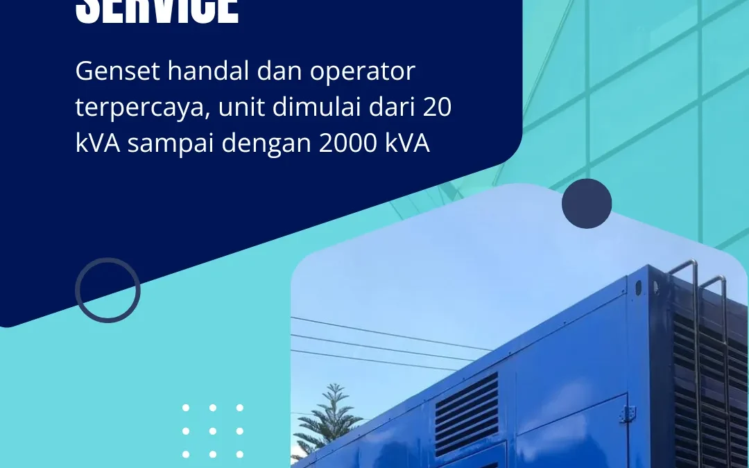 Rental Genset Harian Sukabumi